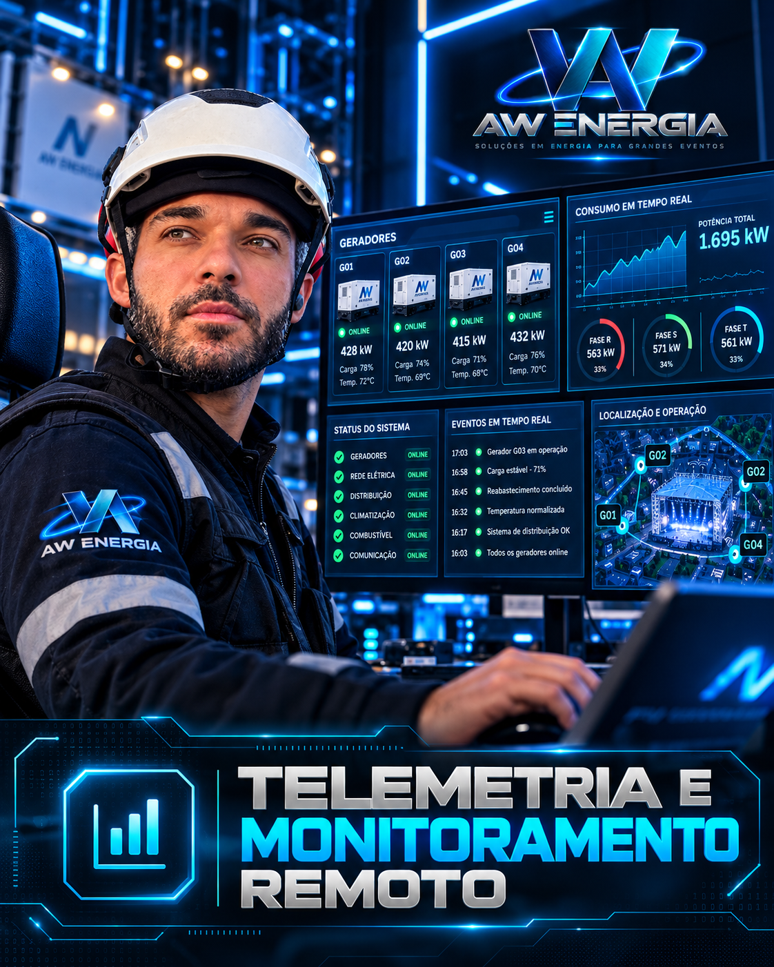 TELEMETRIA E MONITORAMENTO REMOTO