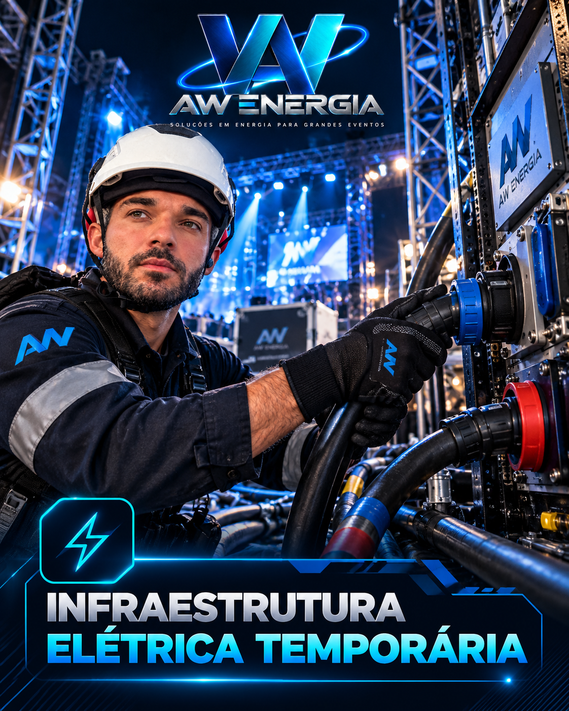 INFRAESTRUTURA ELÉTRICA TEMPORÁRIA